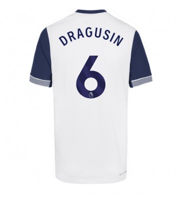 Tottenham Hotspur Radu Dragusin #6 Primera Equipación 2024-25 Manga Corta